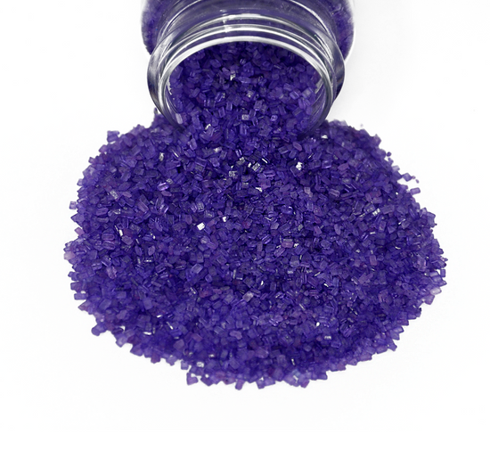 Amethyst - Purple Sugar Crystals 4.2oz Bottle
