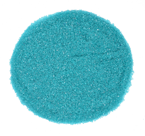 Load image into Gallery viewer, Aquamarine - Teal Sanding Sugar 4oz
