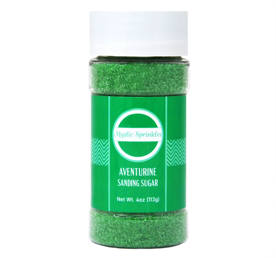 Aventurine - Grass Green Sanding Sugar 4oz