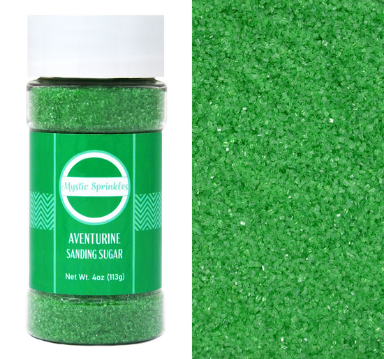 Aventurine - Grass Green Sanding Sugar 4oz