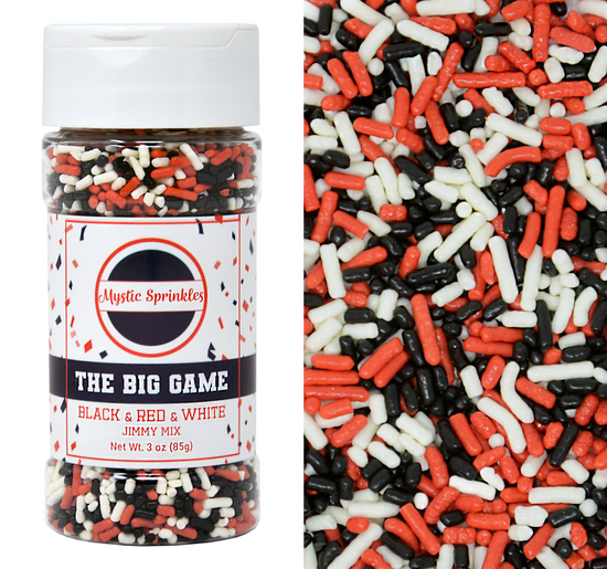 The Big Game: Black, Red & White Jimmy Mix 3oz Bottle