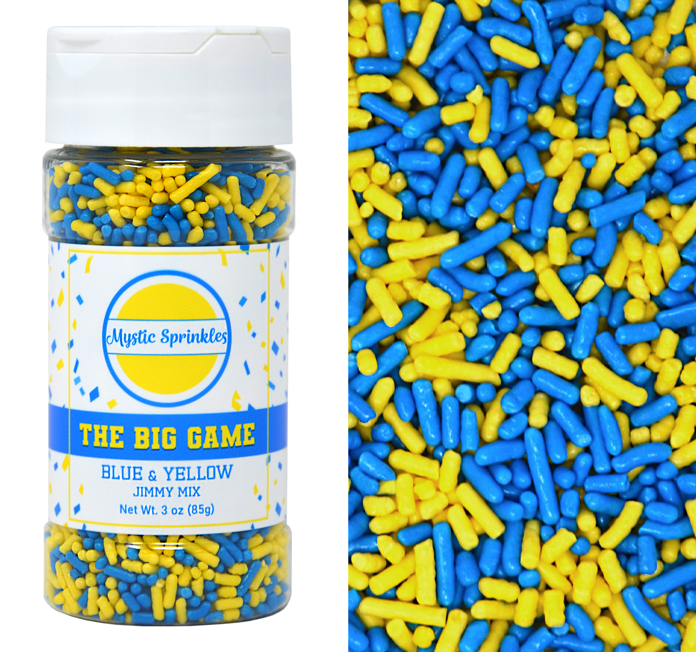 The Big Game: Blue & Yellow Jimmy Mix 3oz Bottle