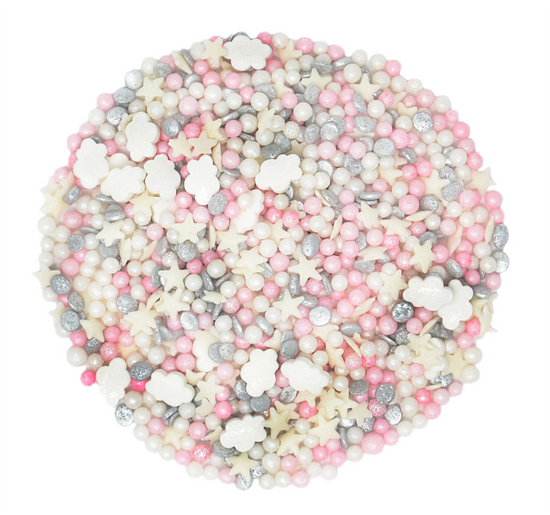 Baby Girl Dreams Sprinkle Mix 3.3oz Bottle