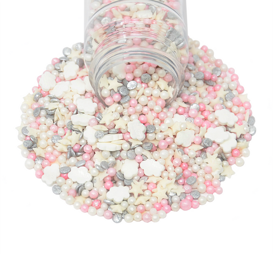 Baby Girl Dreams Sprinkle Mix 3.3oz Bottle