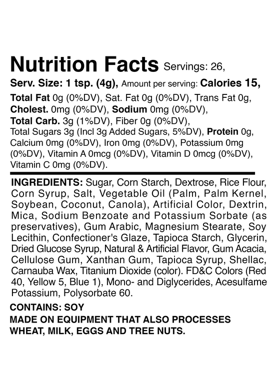Baby Girl Dreams Sprinkle Mix 3.3oz Bottle