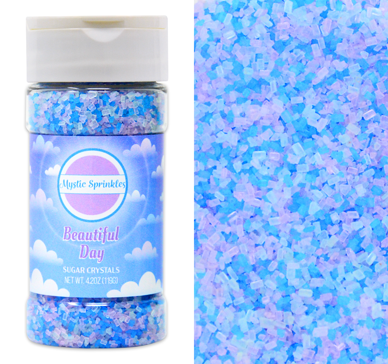 Beautiful Day Sugar Crystals 4.2oz Bottle