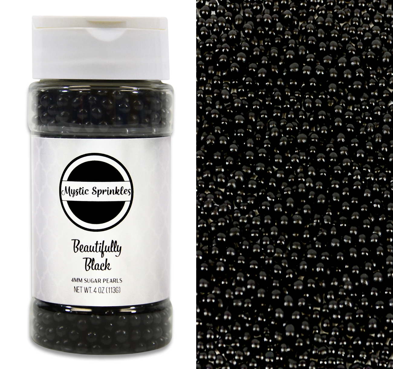 Sugar Pearls 4oz Bottles