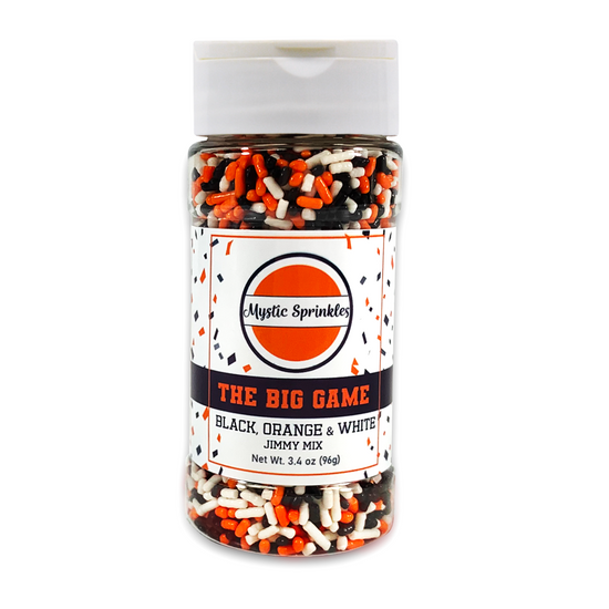 The Big Game: Black, Orange & White Jimmy Mix 3oz Bottle