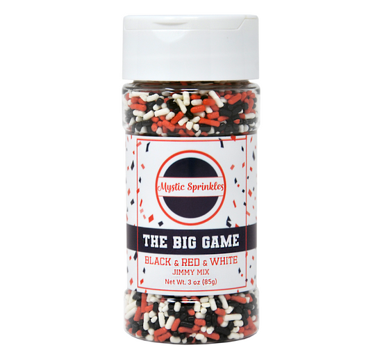 The Big Game: Black, Red & White Jimmy Mix 3oz Bottle