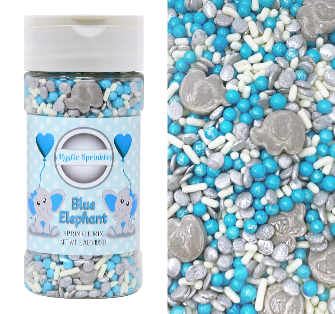 Blue Elephant Sprinkle Mix 3.7oz