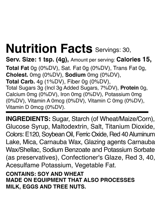 Bubbles of Love Sugar Pearl Mix 4.3oz Bottle