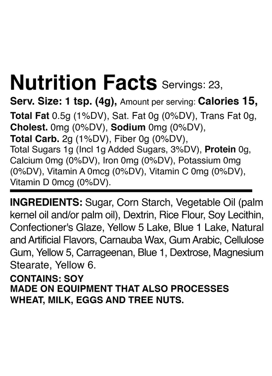 Bunny's Bounty Sprinkle Mix 3.3oz Bottle