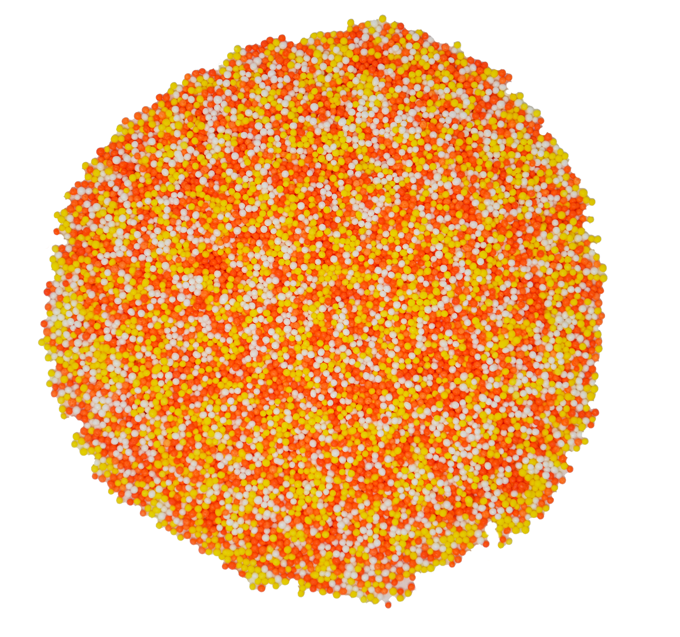 Candy Corn Nonpareils Mix 3.8oz Bottle
