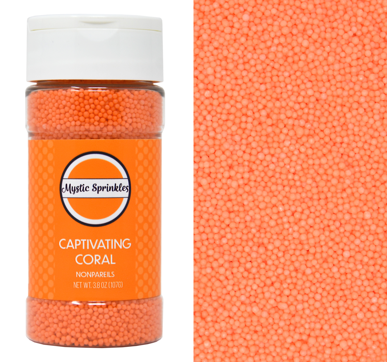 Load image into Gallery viewer, Captivating Coral Nonpareils 3.8oz Bottle
