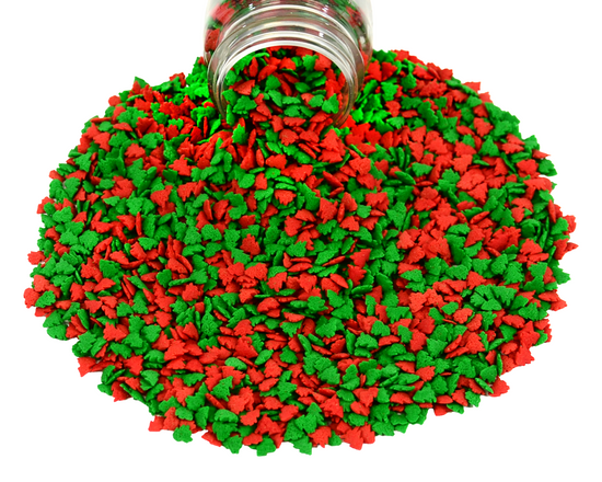 Load image into Gallery viewer, Christmas Trees Confetti Mix 2.6oz Bottle
