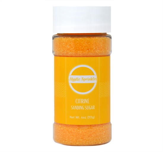 Citrine - Yellow Sanding Sugar 4oz