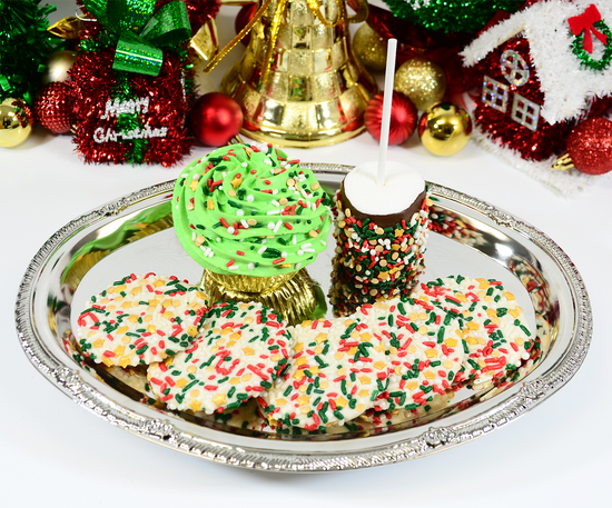 A Classic Christmas in Gold Sprinkle Mix 3.4oz Bottle