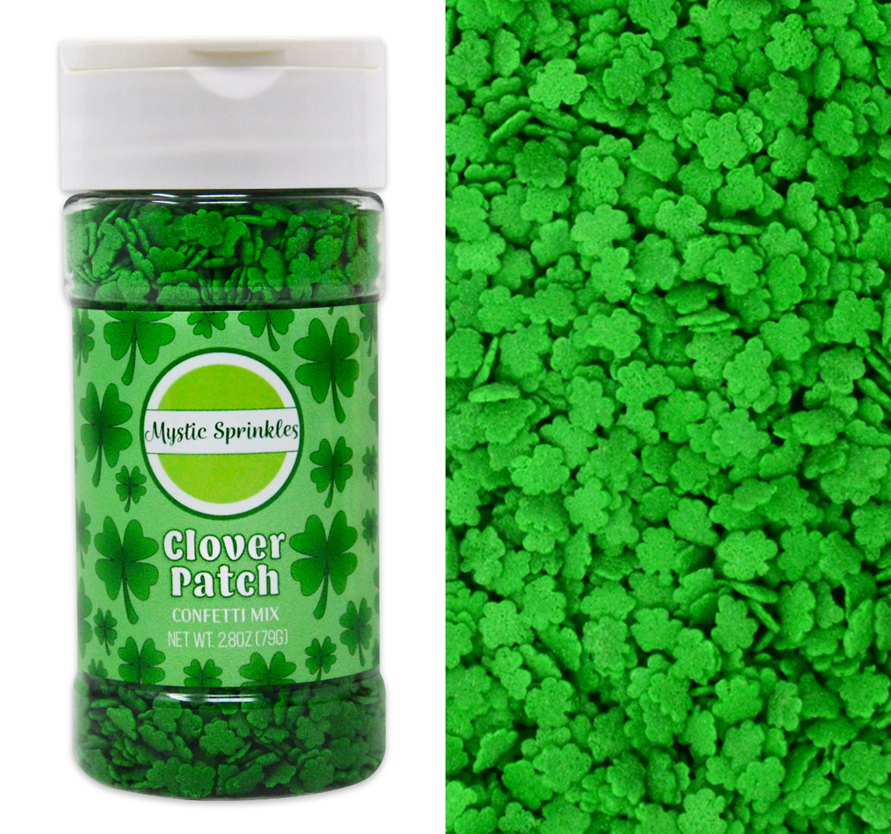 Clover Patch Confetti 2.8oz Bottle