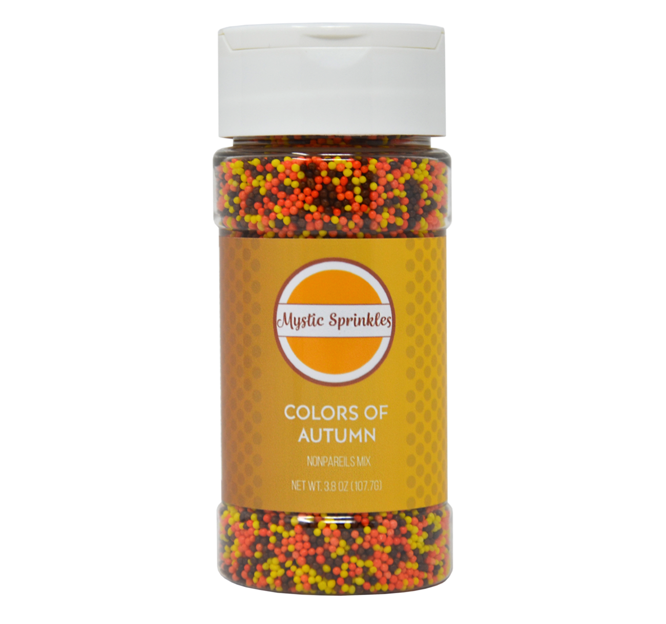 Load image into Gallery viewer, Colors of Autumn Nonpareils Mix 3.8oz Bottle
