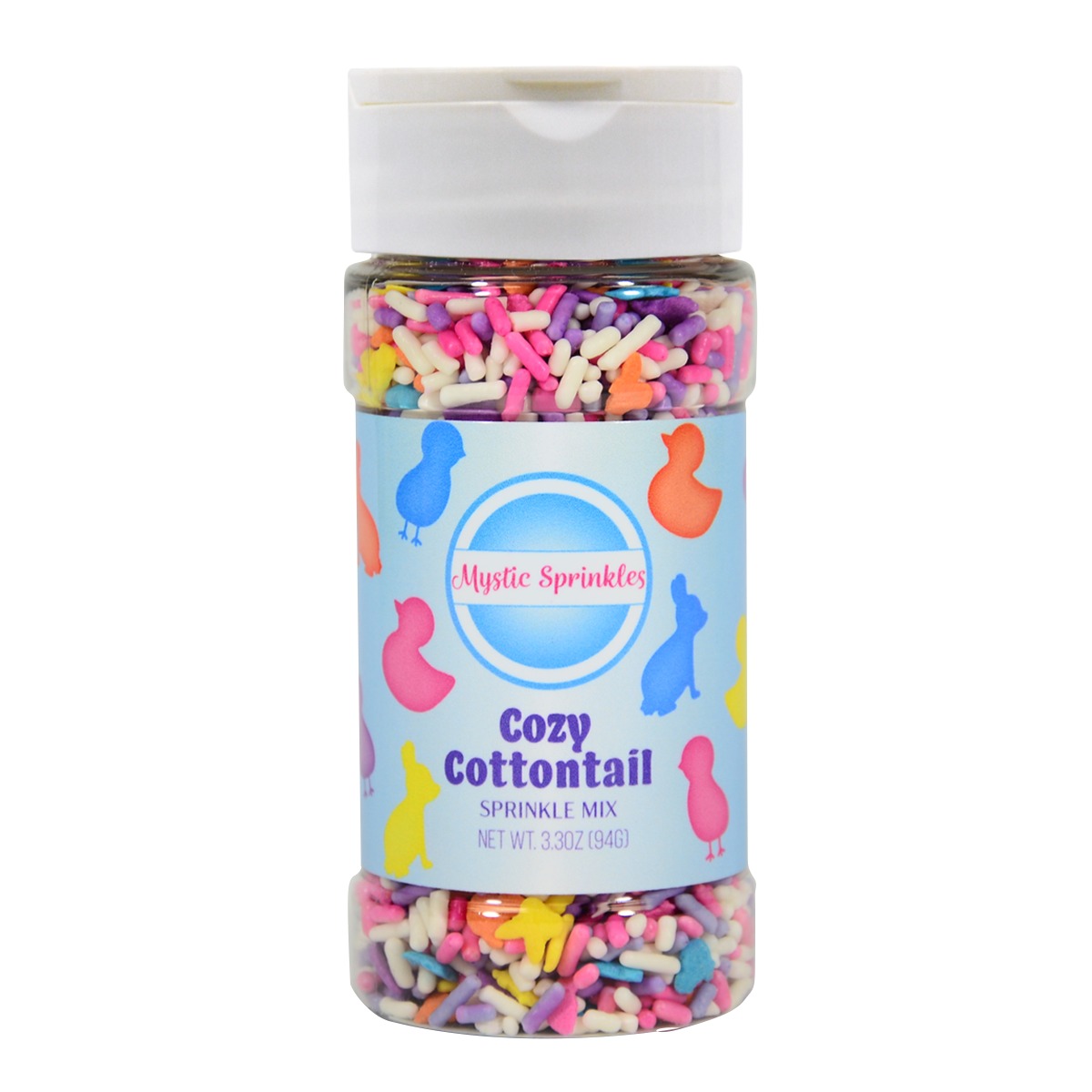 Cozy Cottontail Sprinkle Mix 3.3oz Bottle