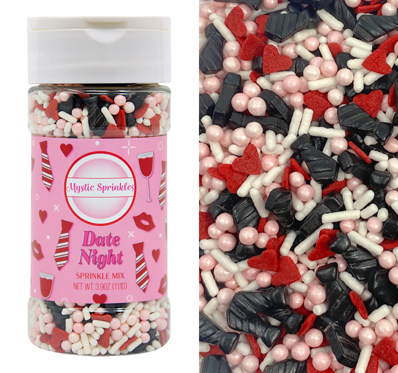 Load image into Gallery viewer, Date Night Sprinkle Mix 3.9oz
