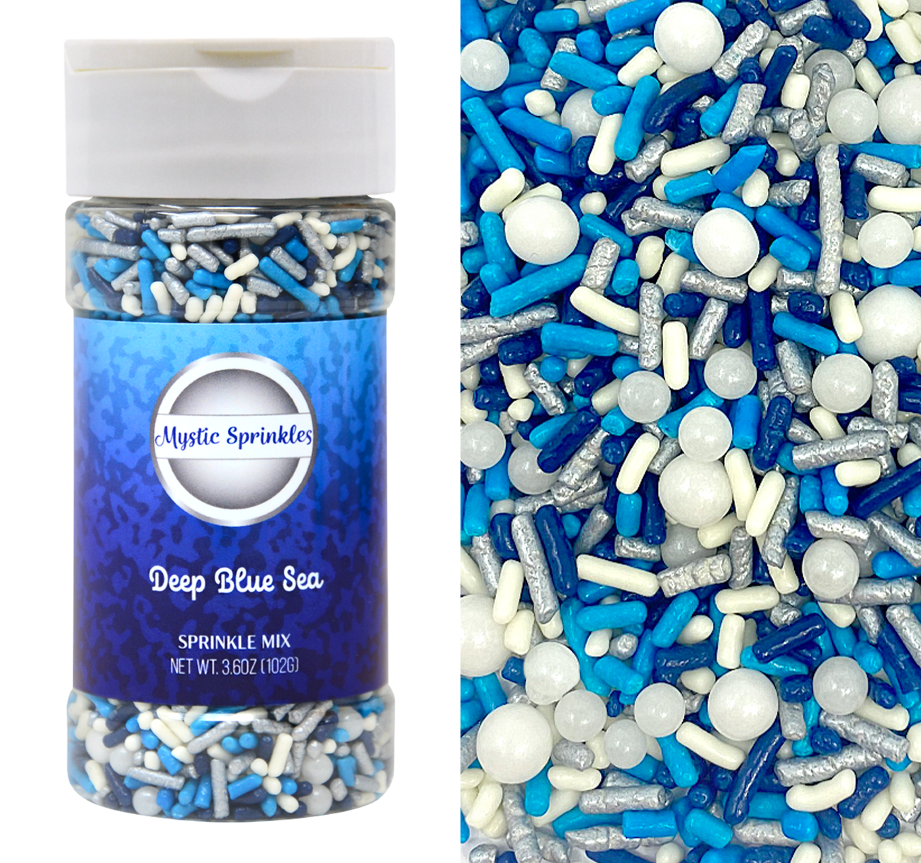 Deep Blue Sea Sprinkle Mix 3.6oz