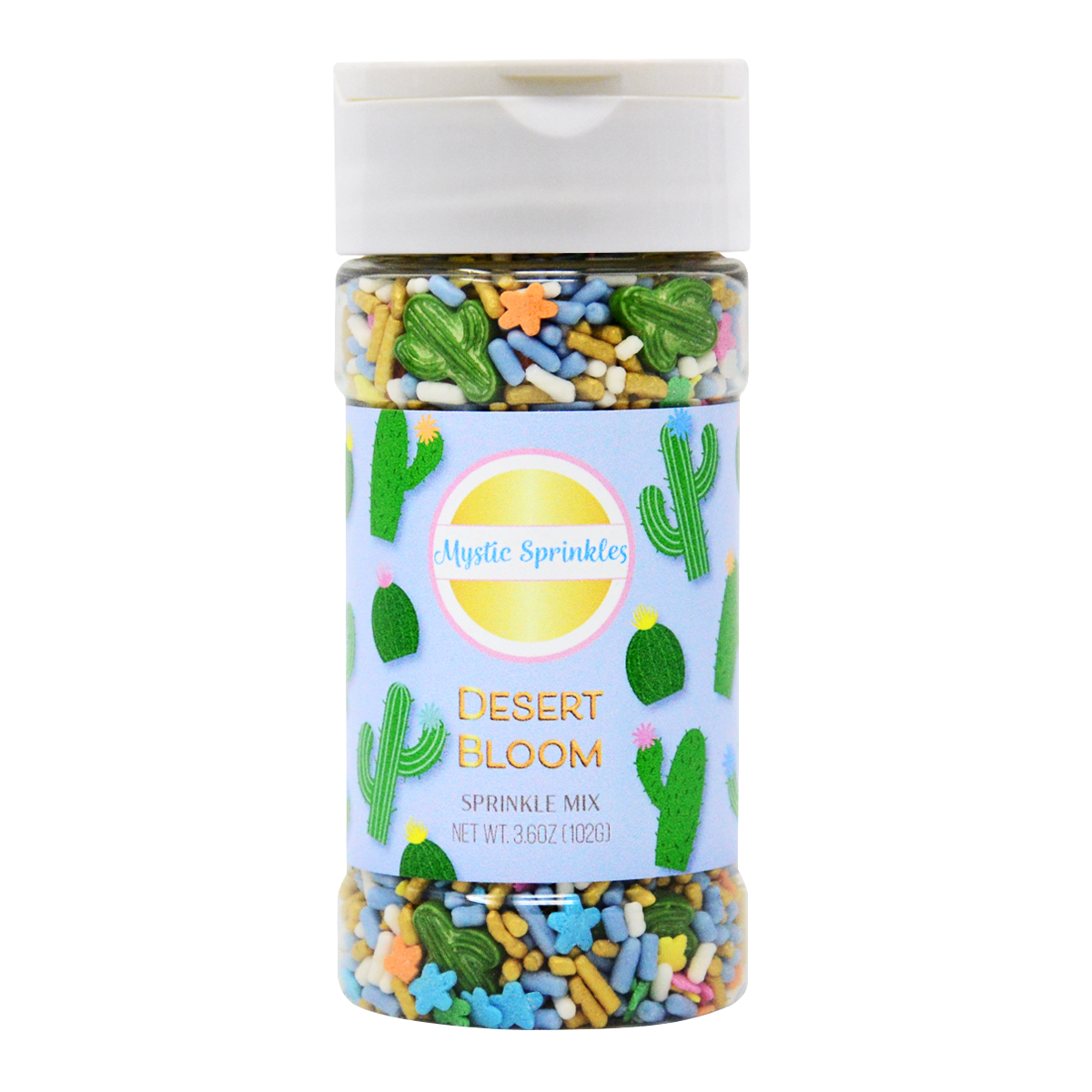 Mystic Sprinkles Flower Power Sprinkle Mix 3.5 oz Bottle 