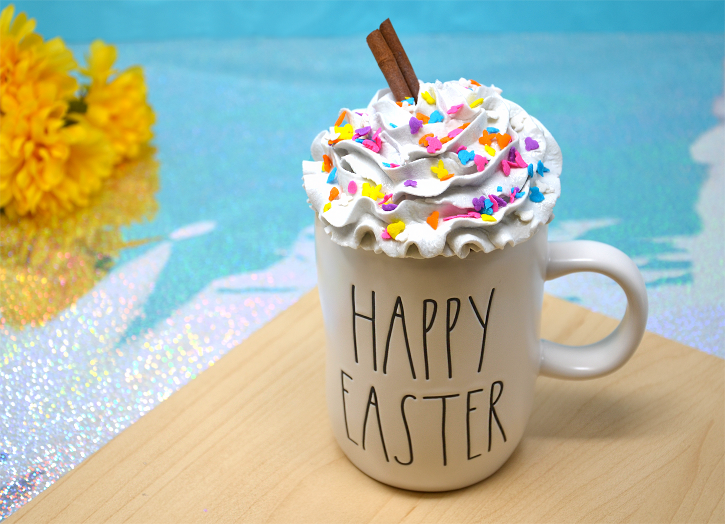 Ducks, Chicks & Bunnies, Oh My! Easter Confetti Sprinkle Mix 2.6oz Bottle