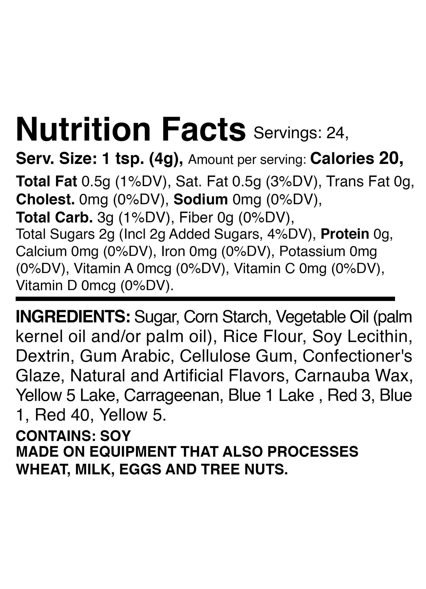 Easter Basket Sprinkle Mix 3.4oz Bottle
