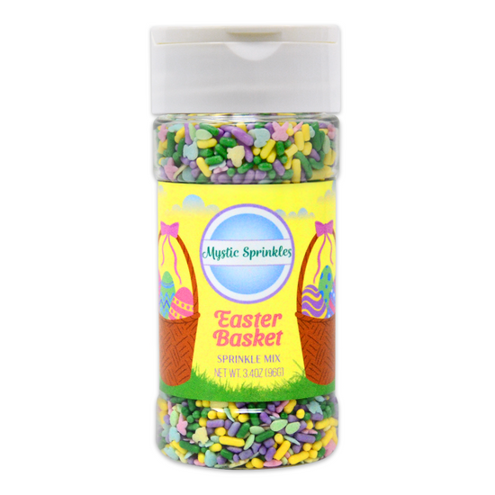 Easter Basket Sprinkle Mix 3.4oz Bottle