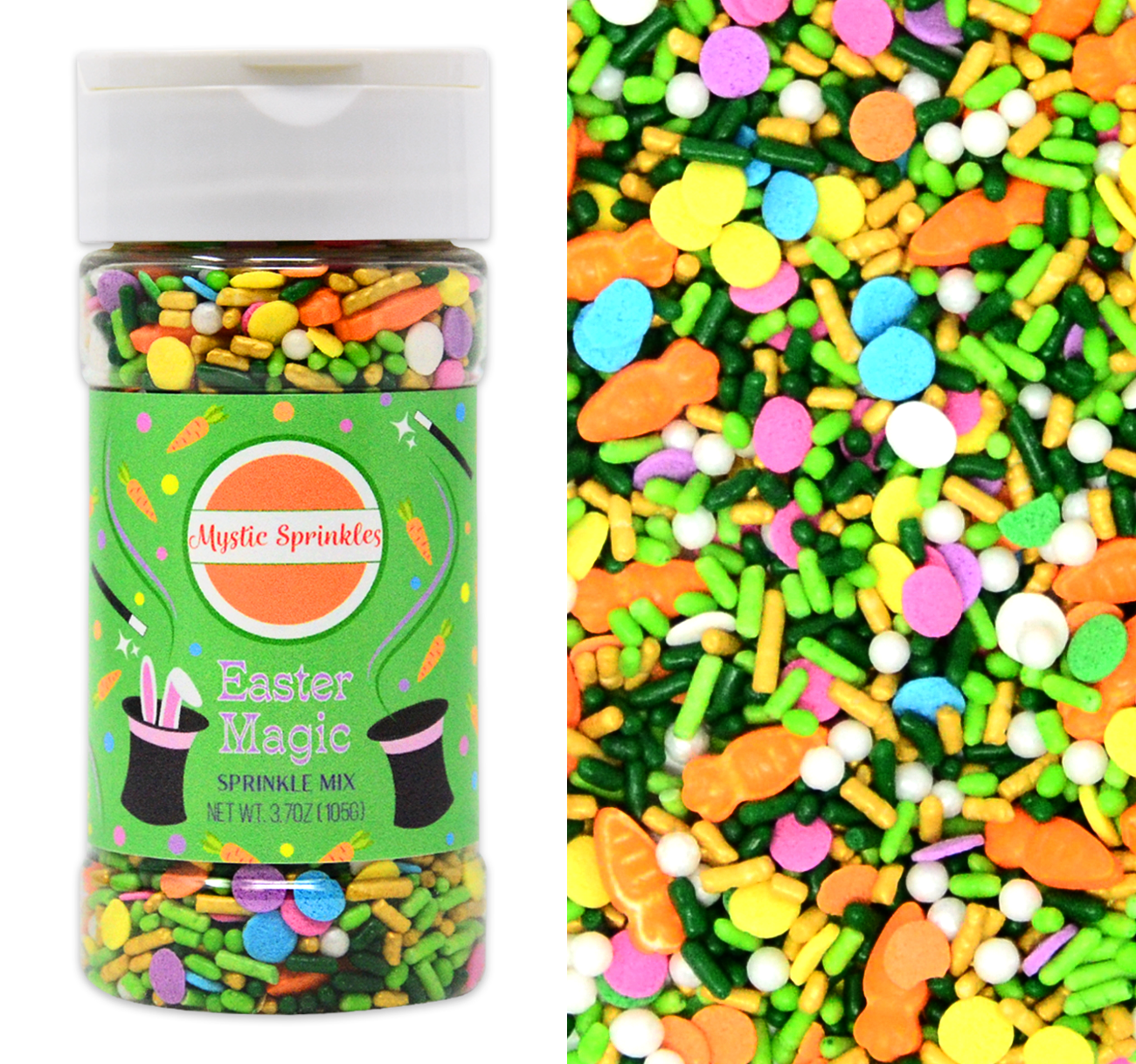 Easter Magic Sprinkle Mix 3.7oz Bottle