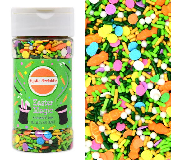 Load image into Gallery viewer, Easter Magic Sprinkle Mix 3.7oz Bottle
