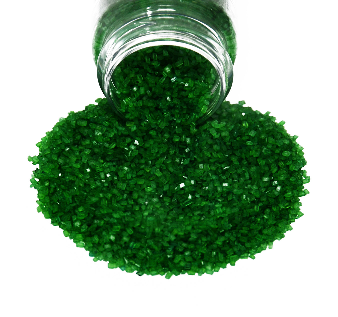 Emerald - Green Sugar Crystals 4.2oz Bottle