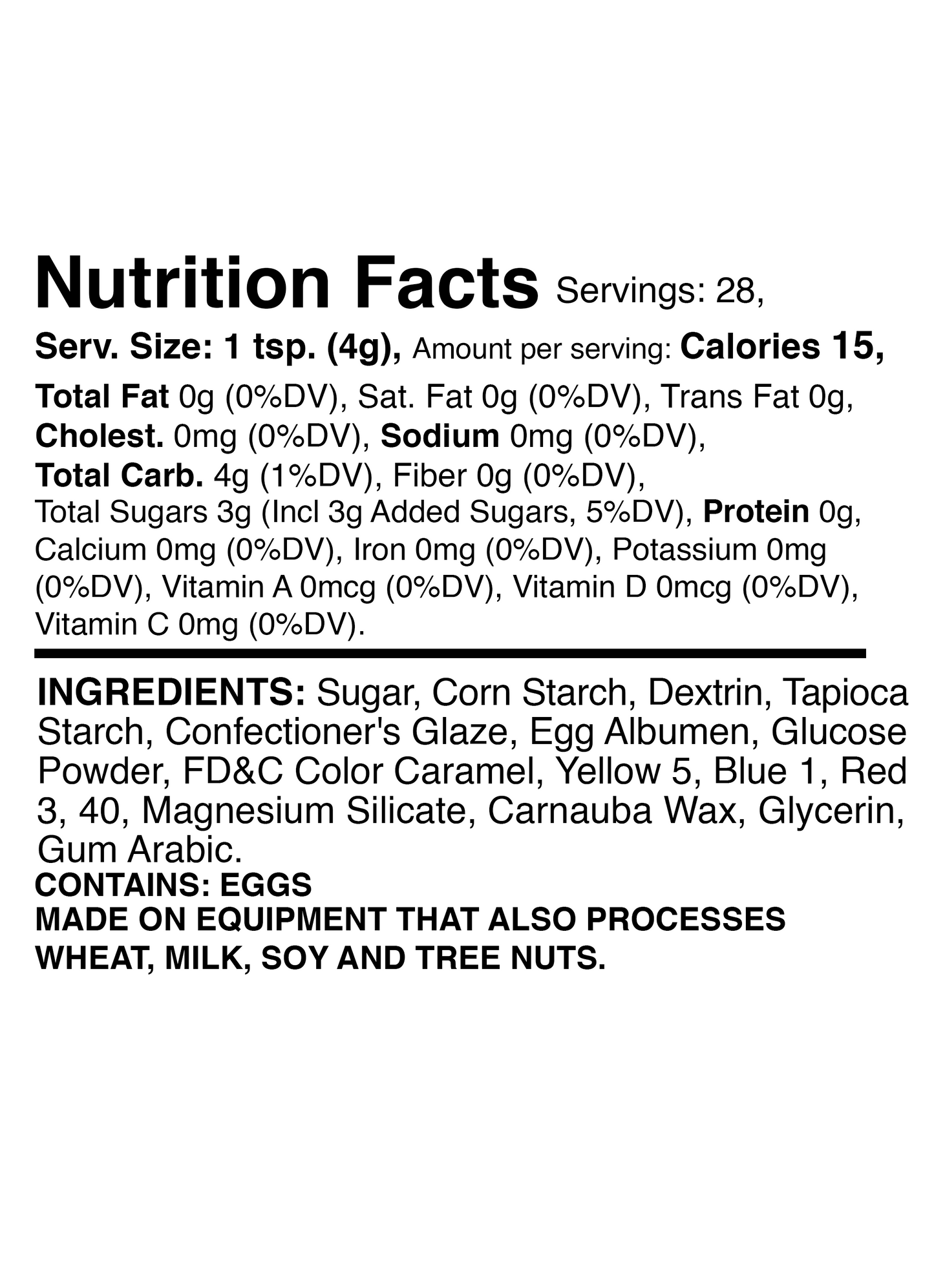 Eye of Newt Nonpareils Mix 4oz Bottle