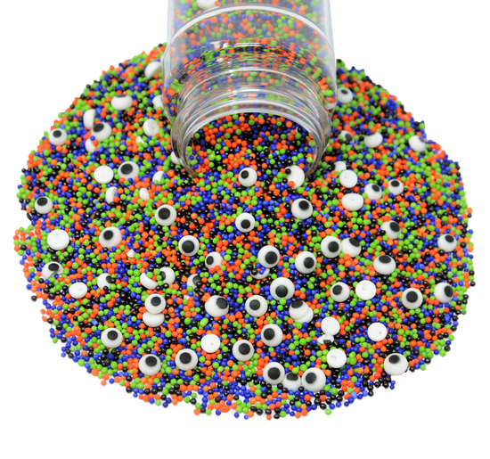 Load image into Gallery viewer, Eye of Newt Nonpareils Mix 4oz Bottle
