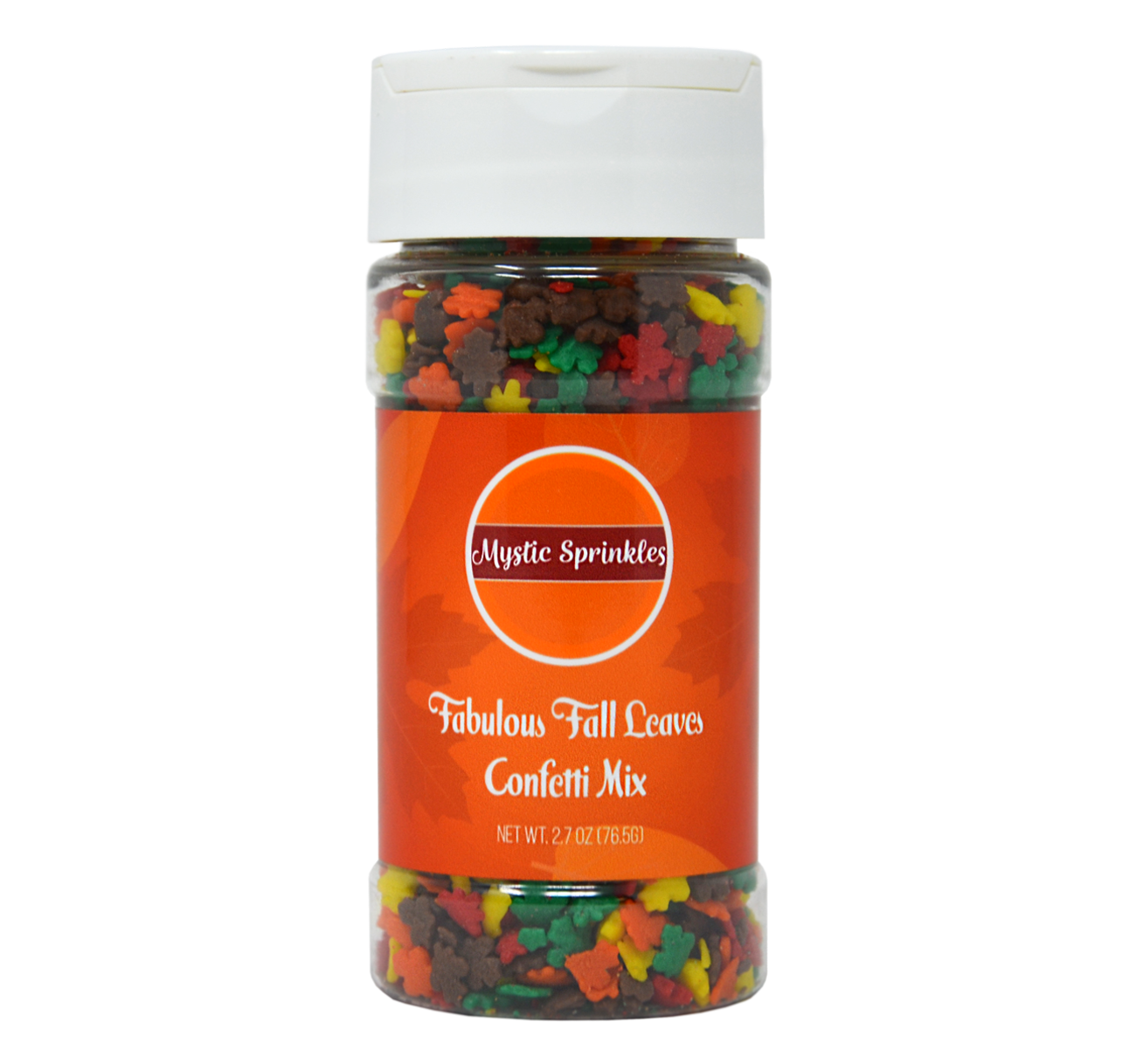 Fabulous Fall Leaves Confetti Mix 2.7oz Bottle