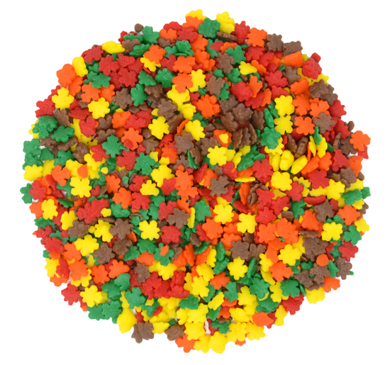 Fabulous Fall Leaves Confetti Mix 2.7oz Bottle