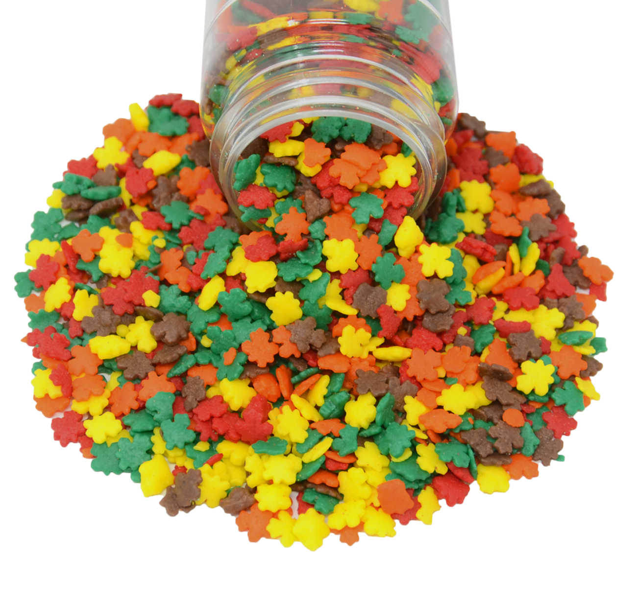 Load image into Gallery viewer, Fabulous Fall Leaves Confetti Mix 2.7oz Bottle
