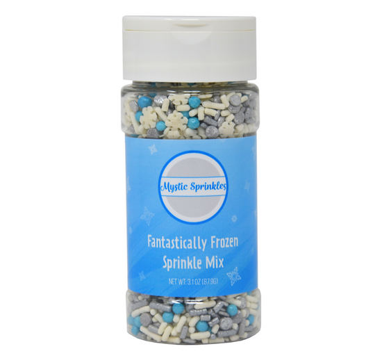 Load image into Gallery viewer, Fantastically Frozen Sprinkle Mix 3.8oz Bottle
