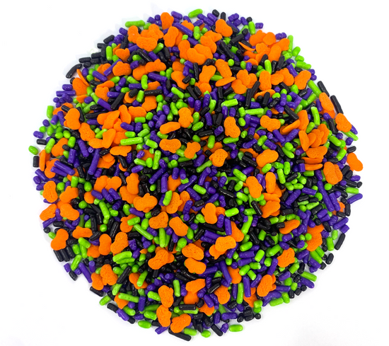 Fright Night Petrified Pumpkins Sprinkle Mix 3.4oz