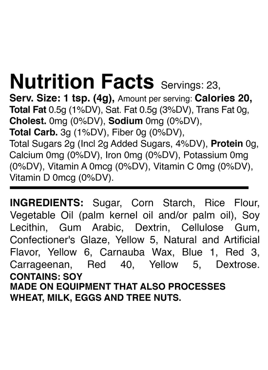 Fright Night Pumpkins & Bats Sprinkle Mix 3.3oz