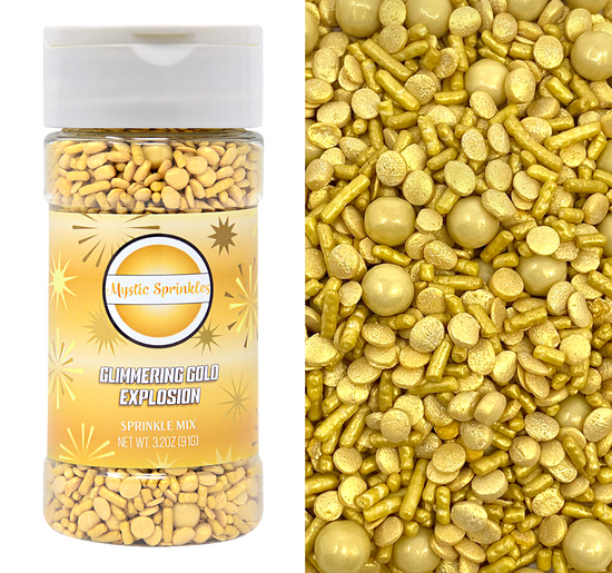 Glimmering Gold Sprinkle Explosion 3.2oz