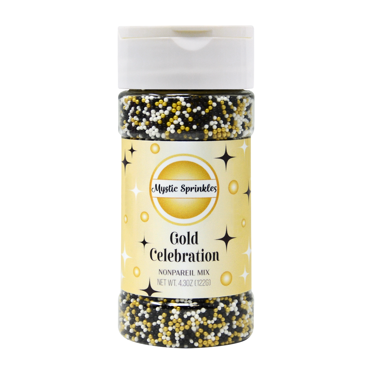 Gold Celebration Nonpareil Mix 4.3oz
