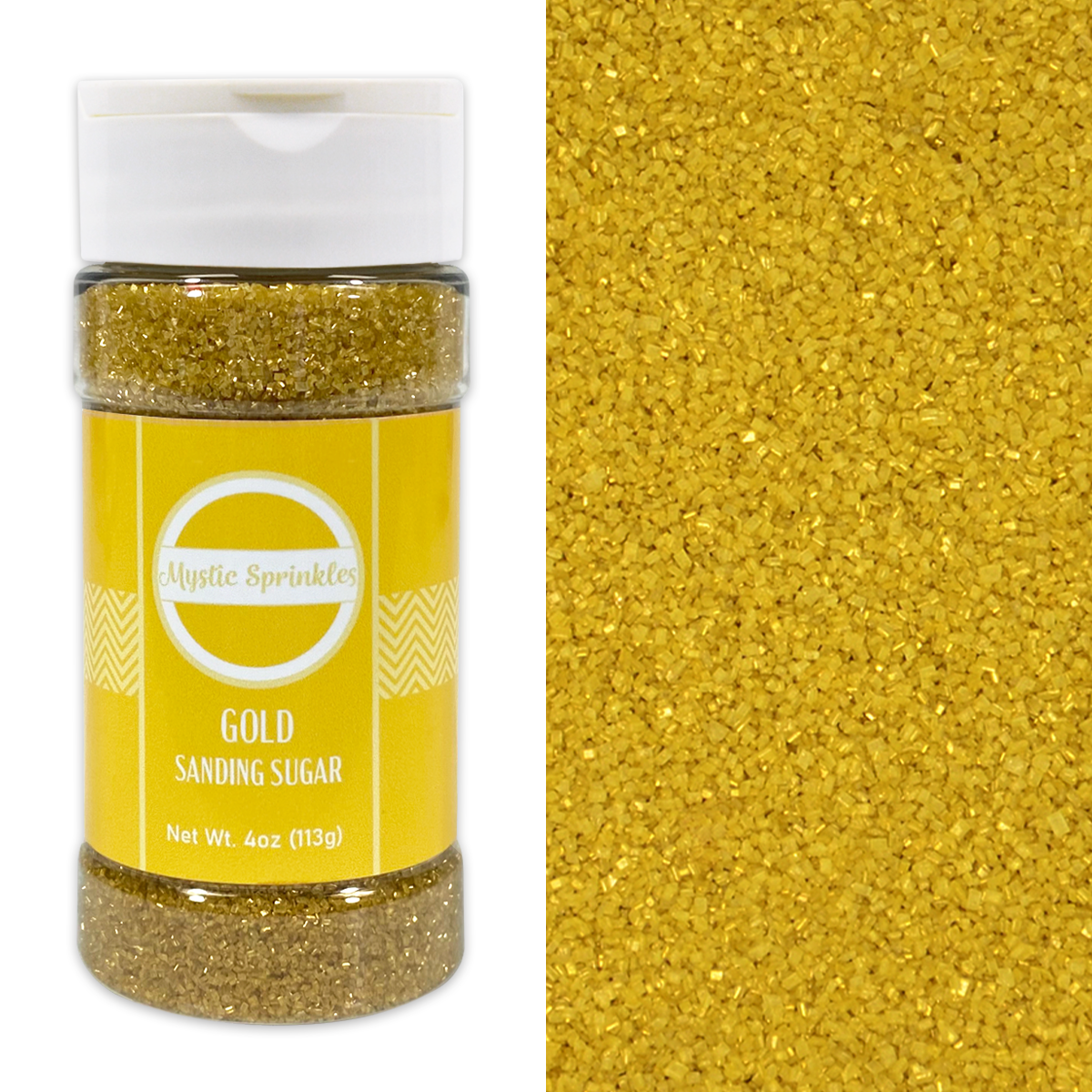 Gold Sanding Sugar 4oz