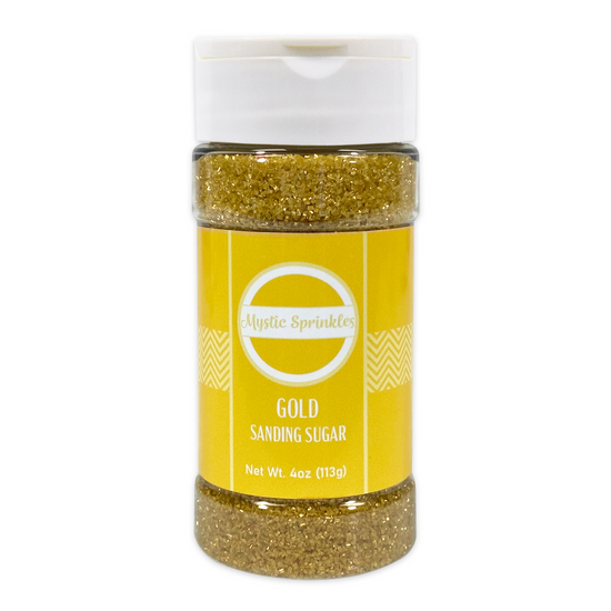 Gold Sanding Sugar 4oz