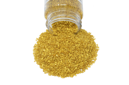 Gold Sugar Crystals 4.2oz Bottle