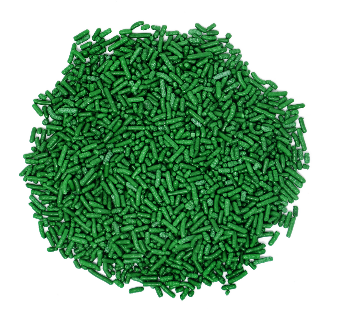 Gorgeous Green Jimmies Sprinkles 3oz Bottle