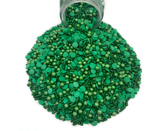 Gracefully Green Sprinkle Explosion 3.4oz