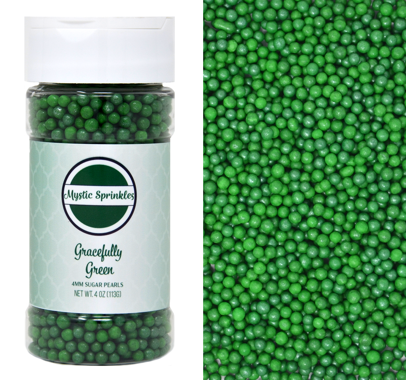 Sugar Pearls 4oz Bottles
