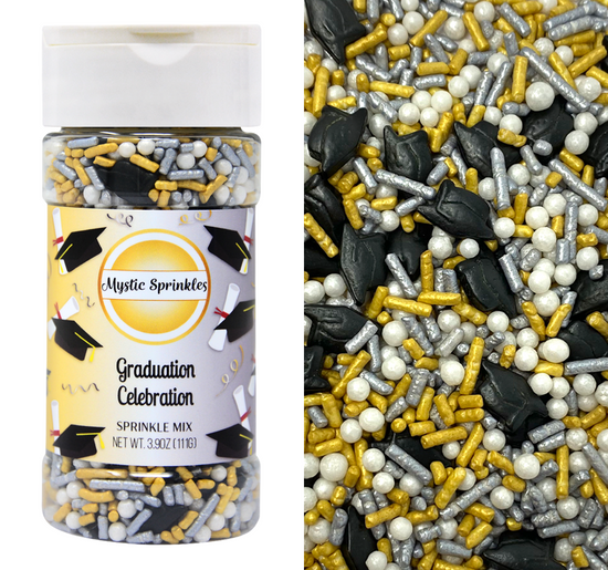 Graduation Celebration Sprinkle Mix 3.9oz